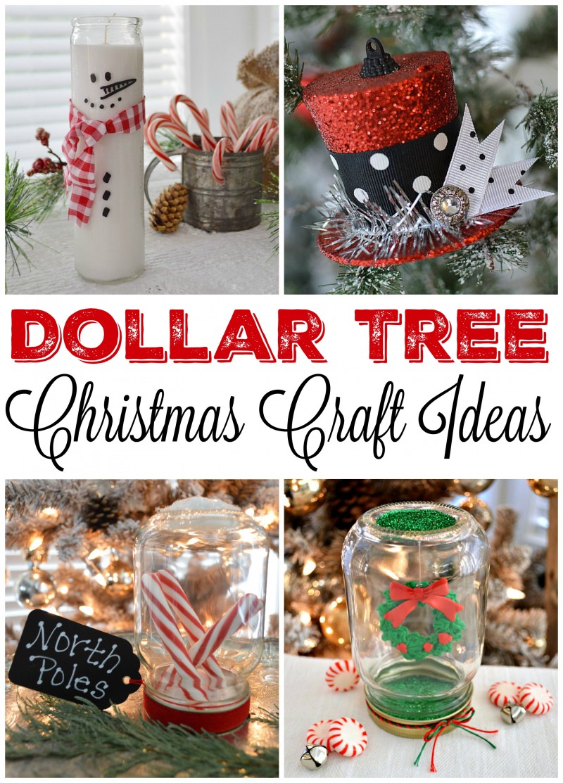 Dollar Tree Budget Christmas Craft and Decorating Ideas - Fox Hollow