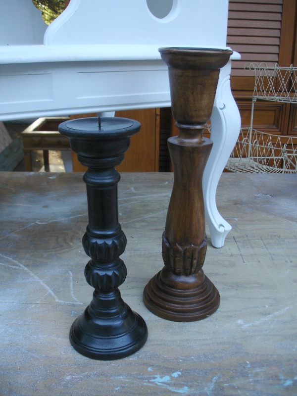 Before - Chunky Candle Sticks