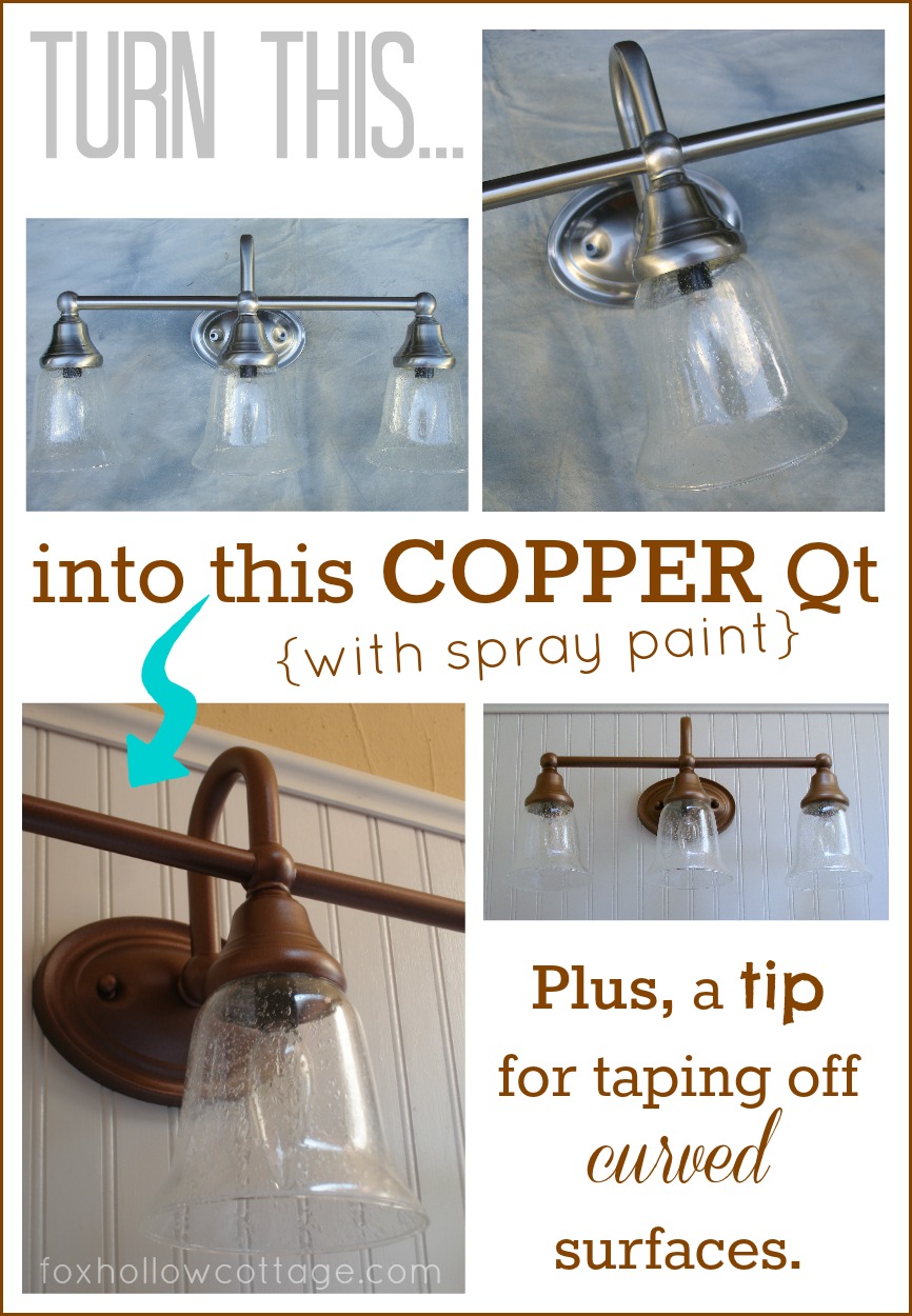 2 Beautiful Copper Spray Paint Makeovers