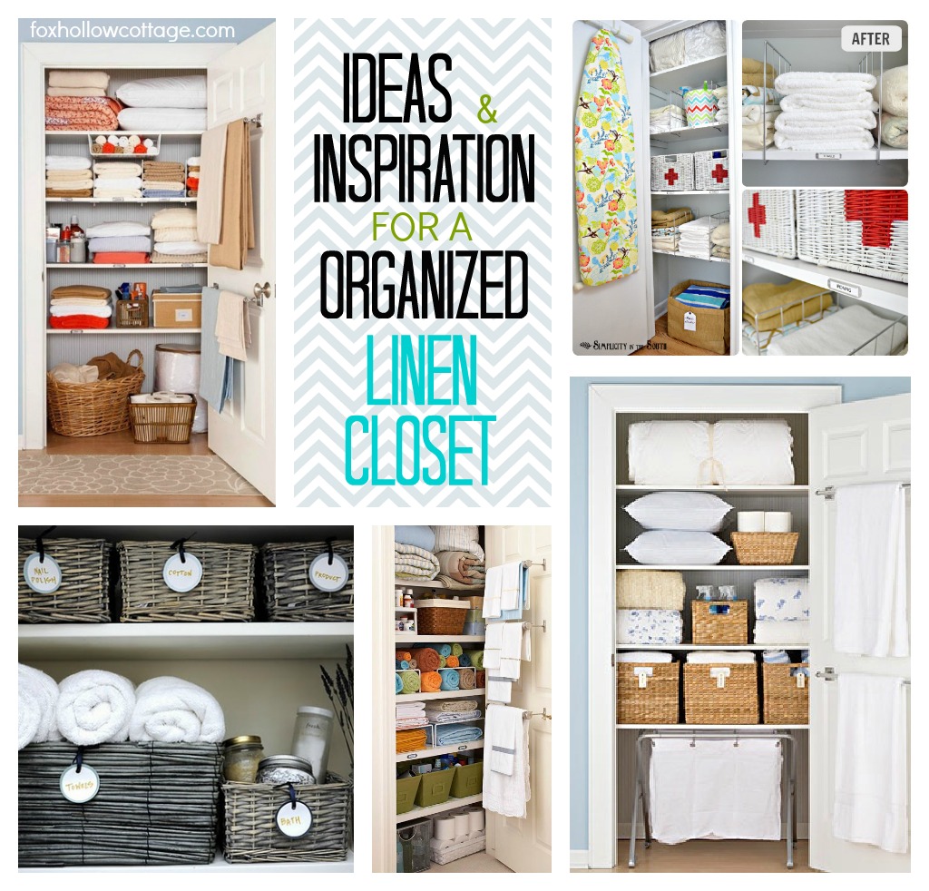 Project Linen Closet - Clean and Organize