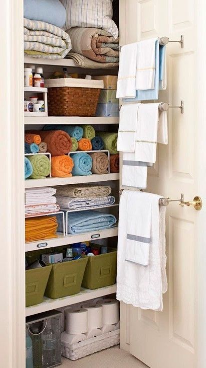 Project Linen Closet - Clean and Organize