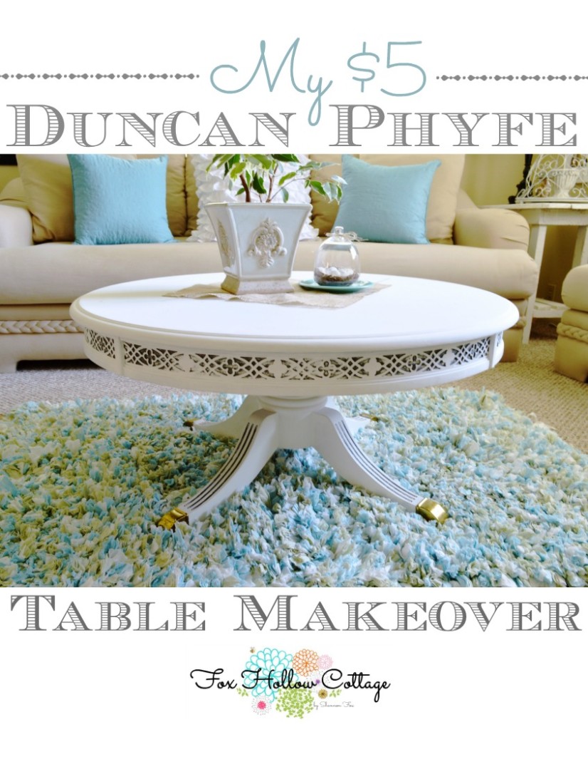 Painted Furniture Makeover