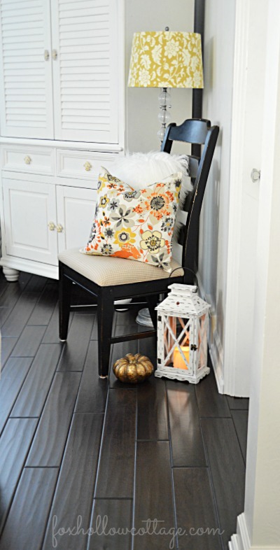 HomeGoods Pillow and Lantern Home Decor Accents