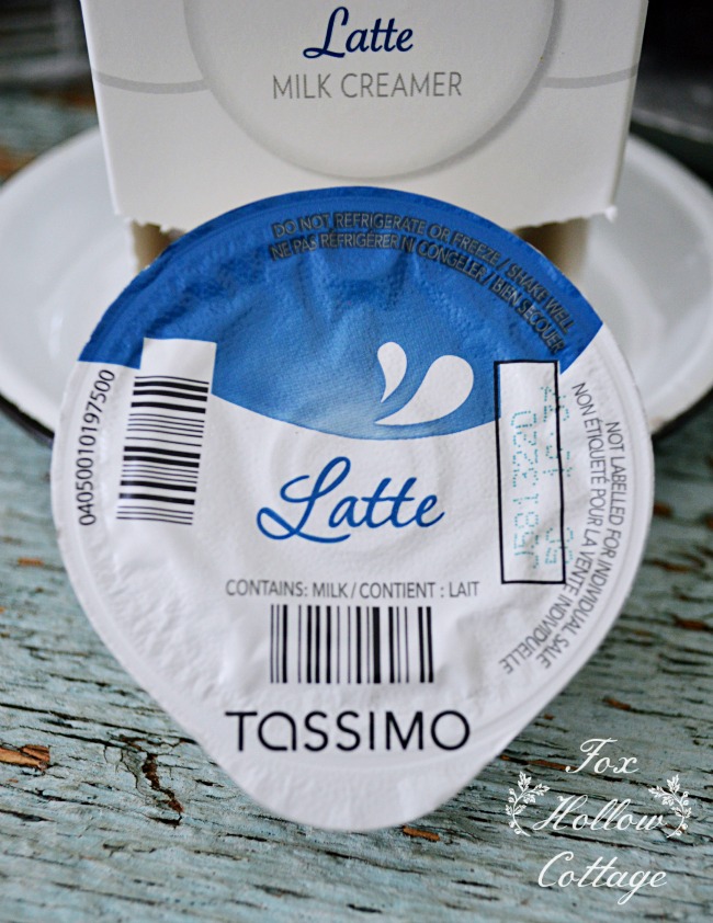 Tassimo Latte Milk Creamer Barcode System