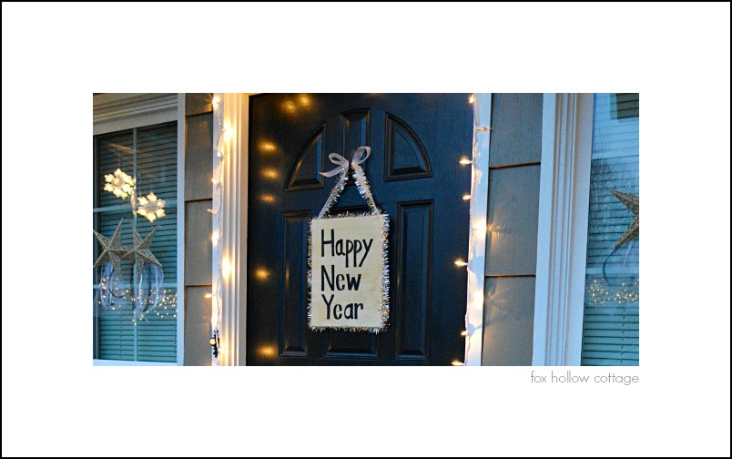 New Year's Eve Simple Porch Decor Decorating Ideas
