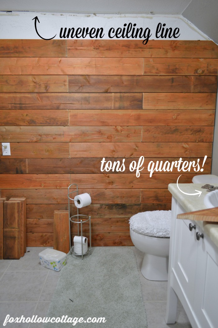 Fence Board Planked Wall How To Fox Hollow Cottage