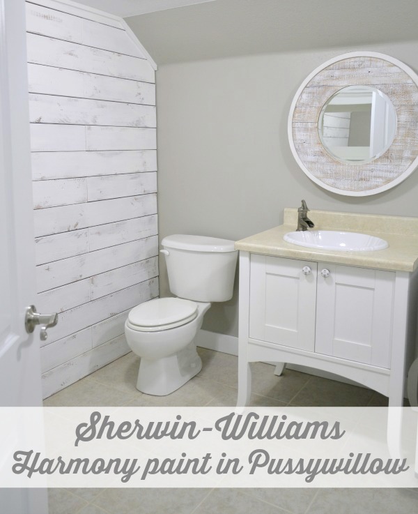 Sherwin Williams Harmony Paint in Pussywillow