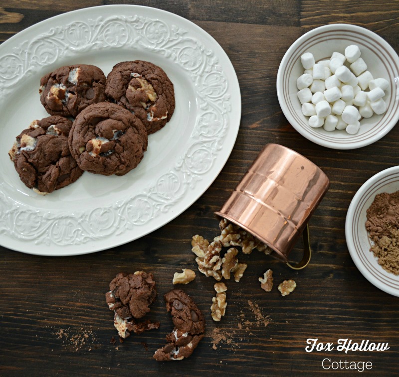 Rocky Road Chocolate Chip Cheater Cookie Recipe - Fox Hollow Cottage