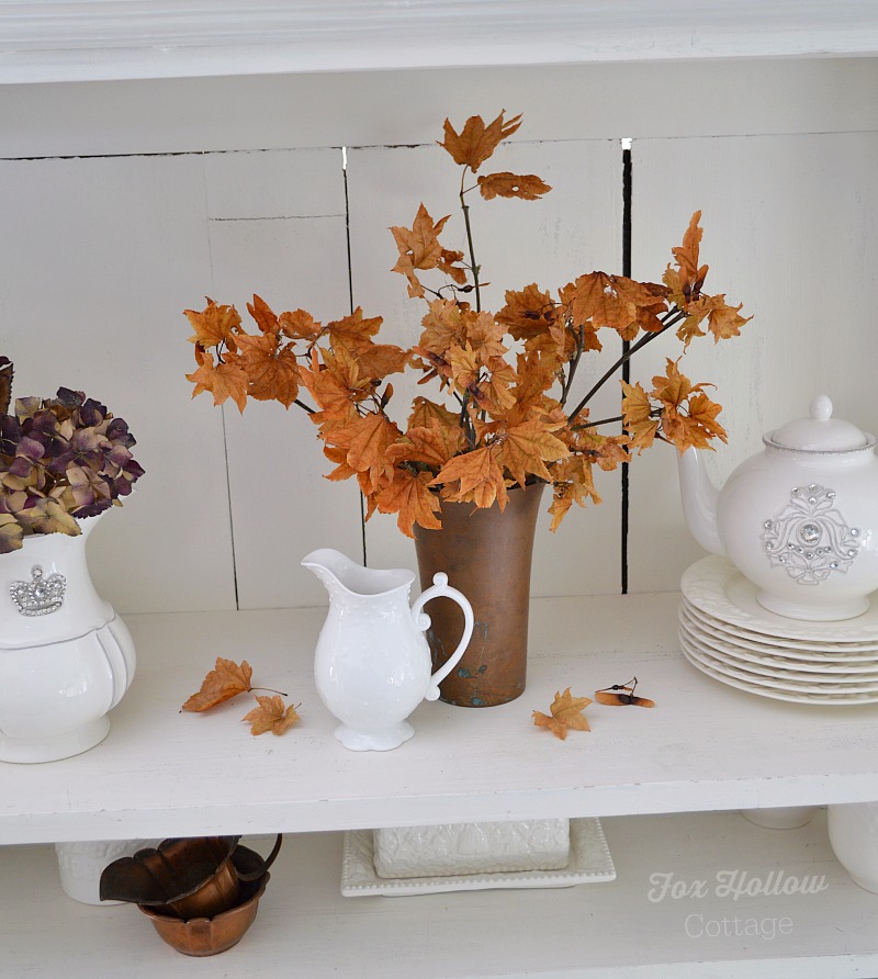 Autumn Decor - Fall Apothecary Cabinet foxhollowcottage