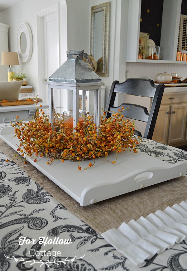 Fall at Fox Hollow Cottage, home decorating