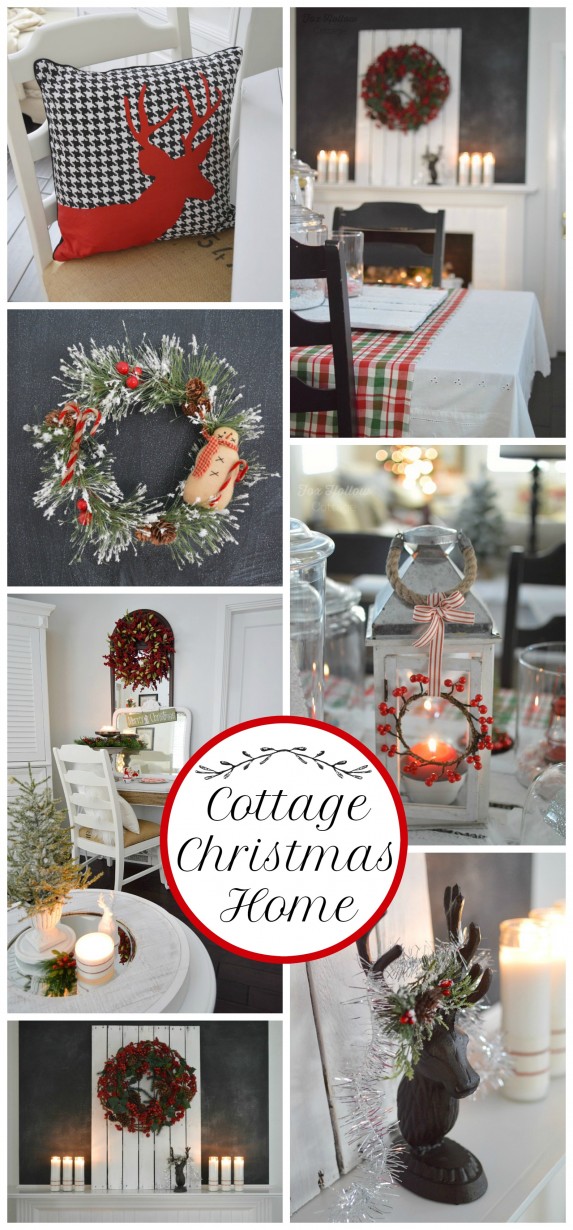 Cottage Christmas Home Tour day one