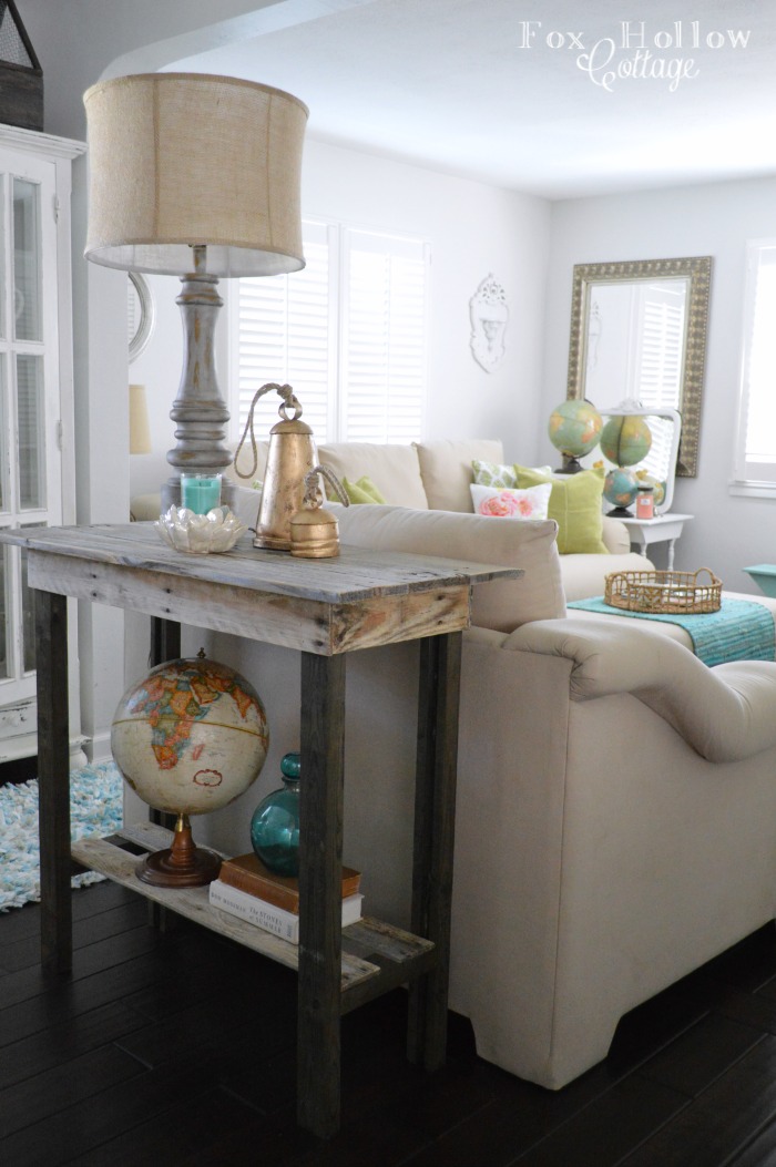 Coastal Cottage Home Tour - Spring at foxhollowcottage