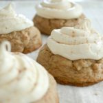 Easy One Bowl Carrot Cake Cookies with Cream Cheese Frosting