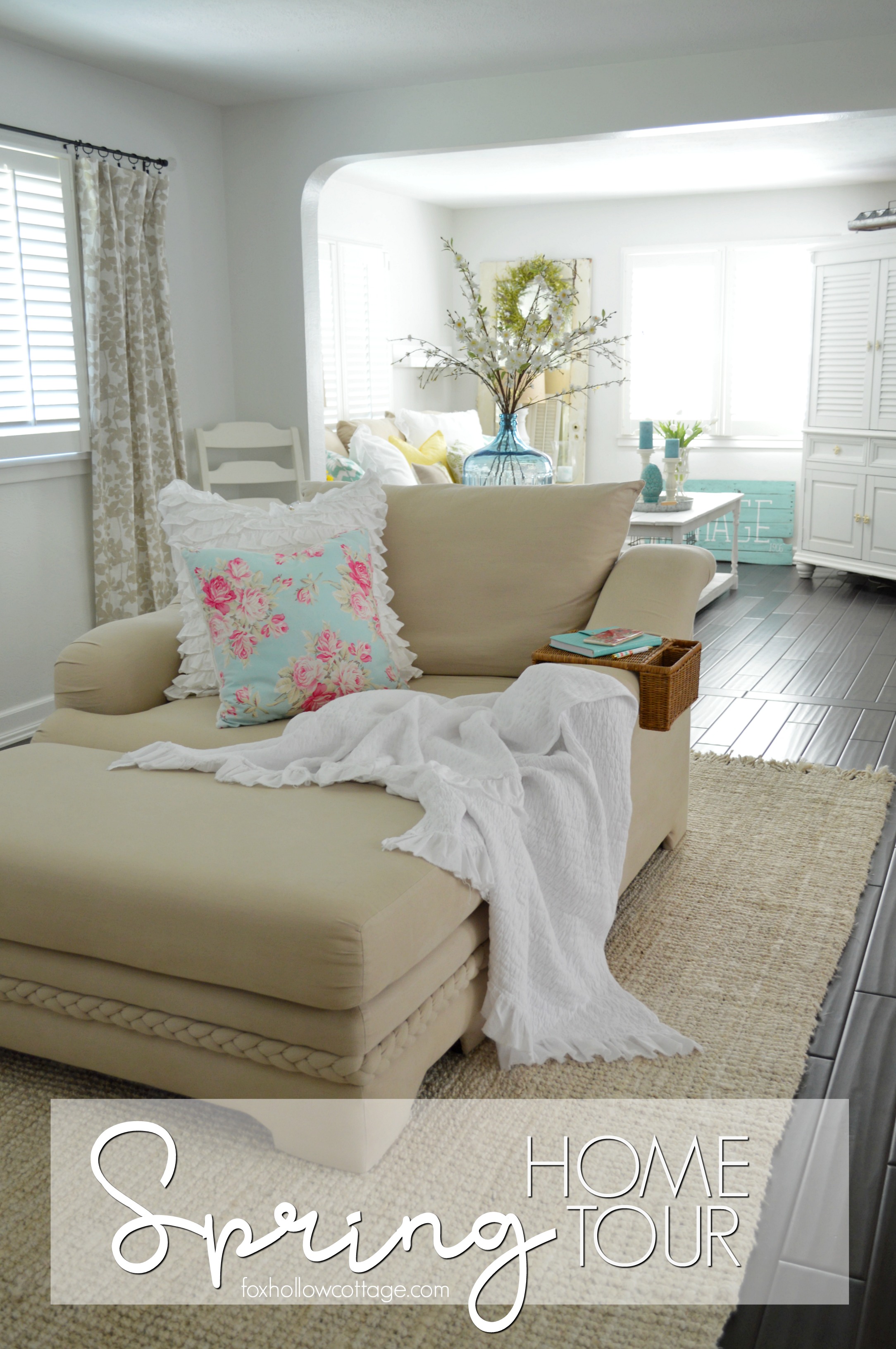 Fox Hollow Cottage Simple Spring Decorating Home Tour
