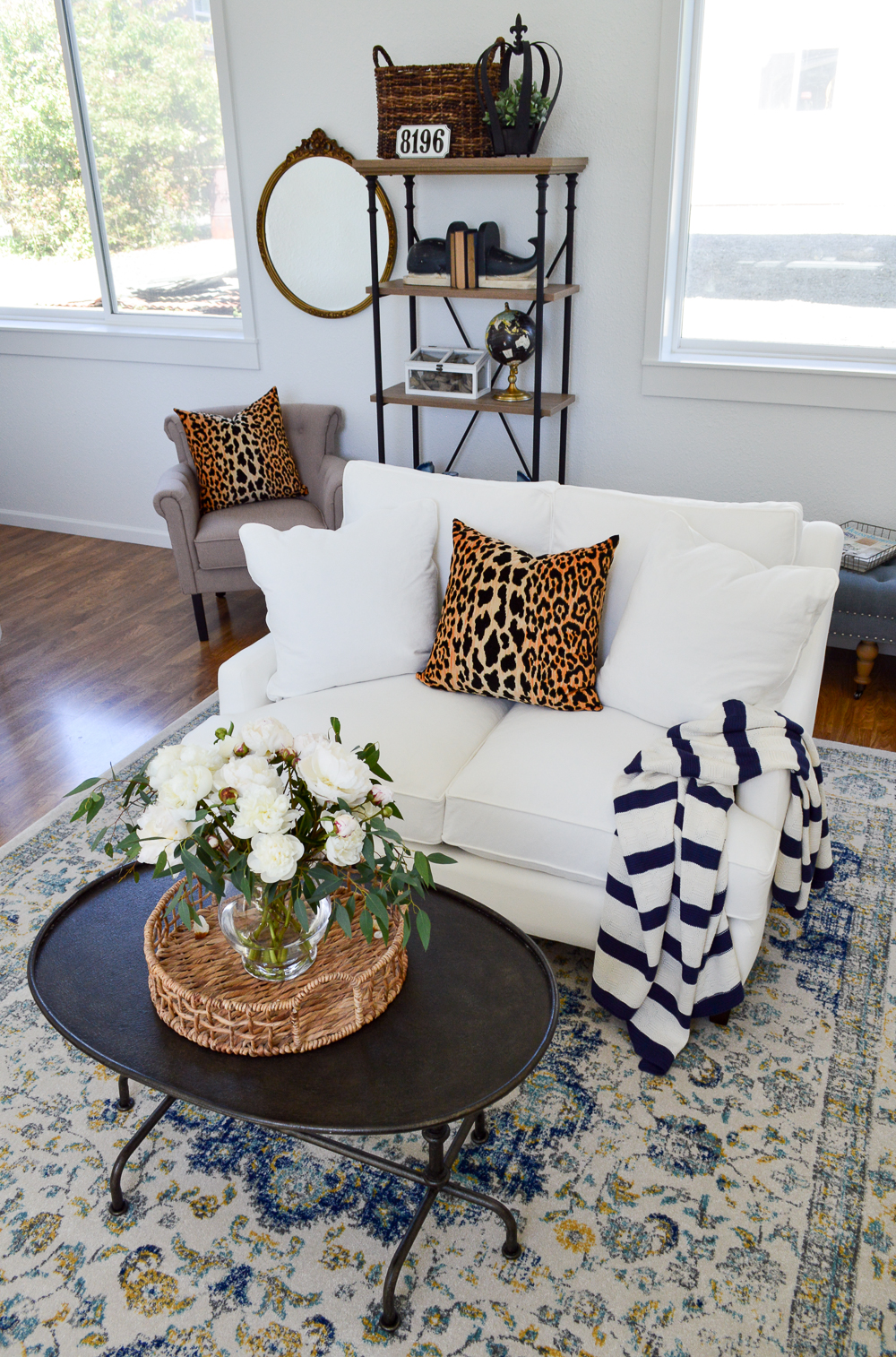 Living Room Makeover Reveal (at The Little Cottage)