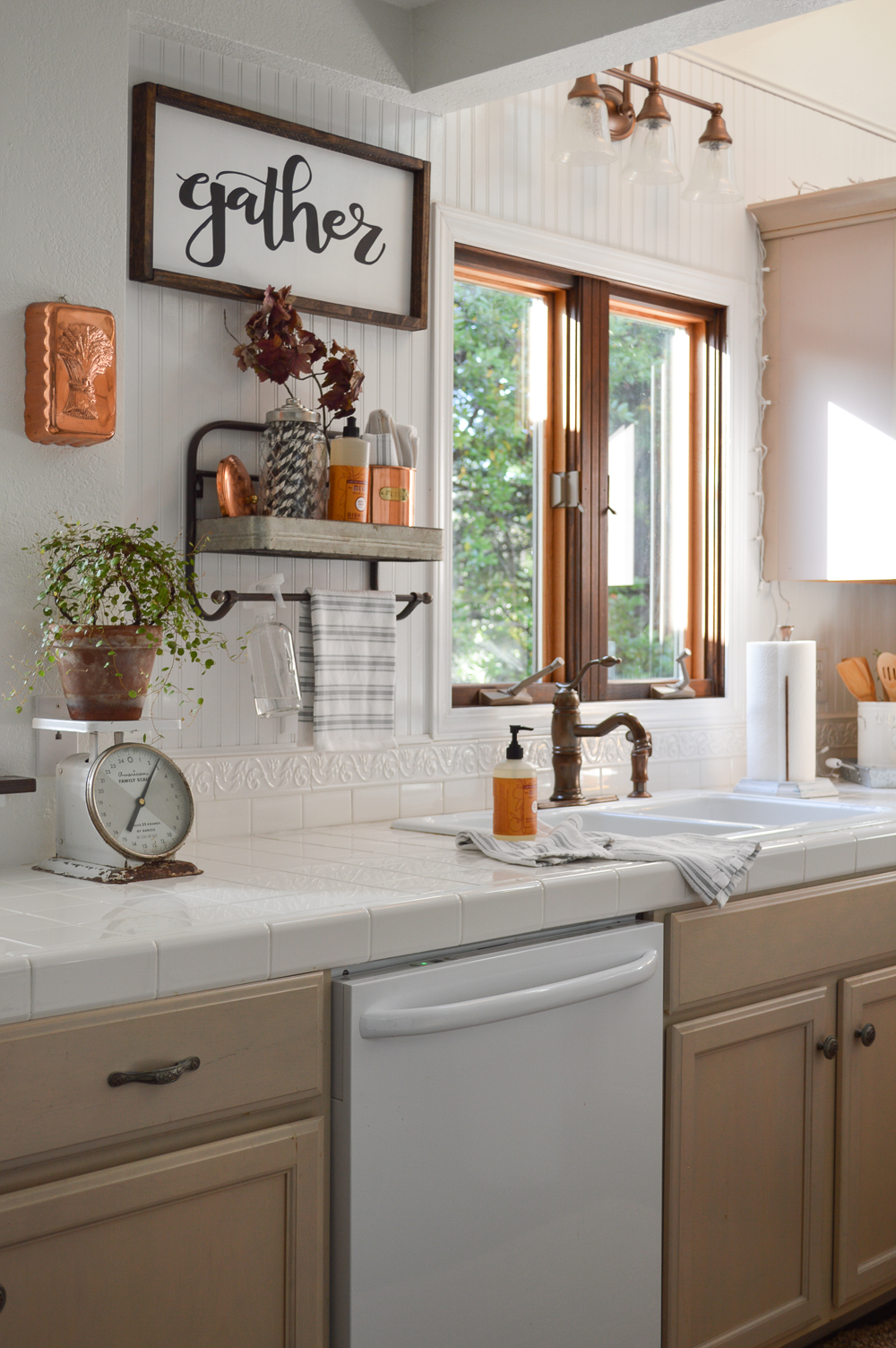  Fall  Vintage Kitchen  Decorating Fox Hollow Cottage