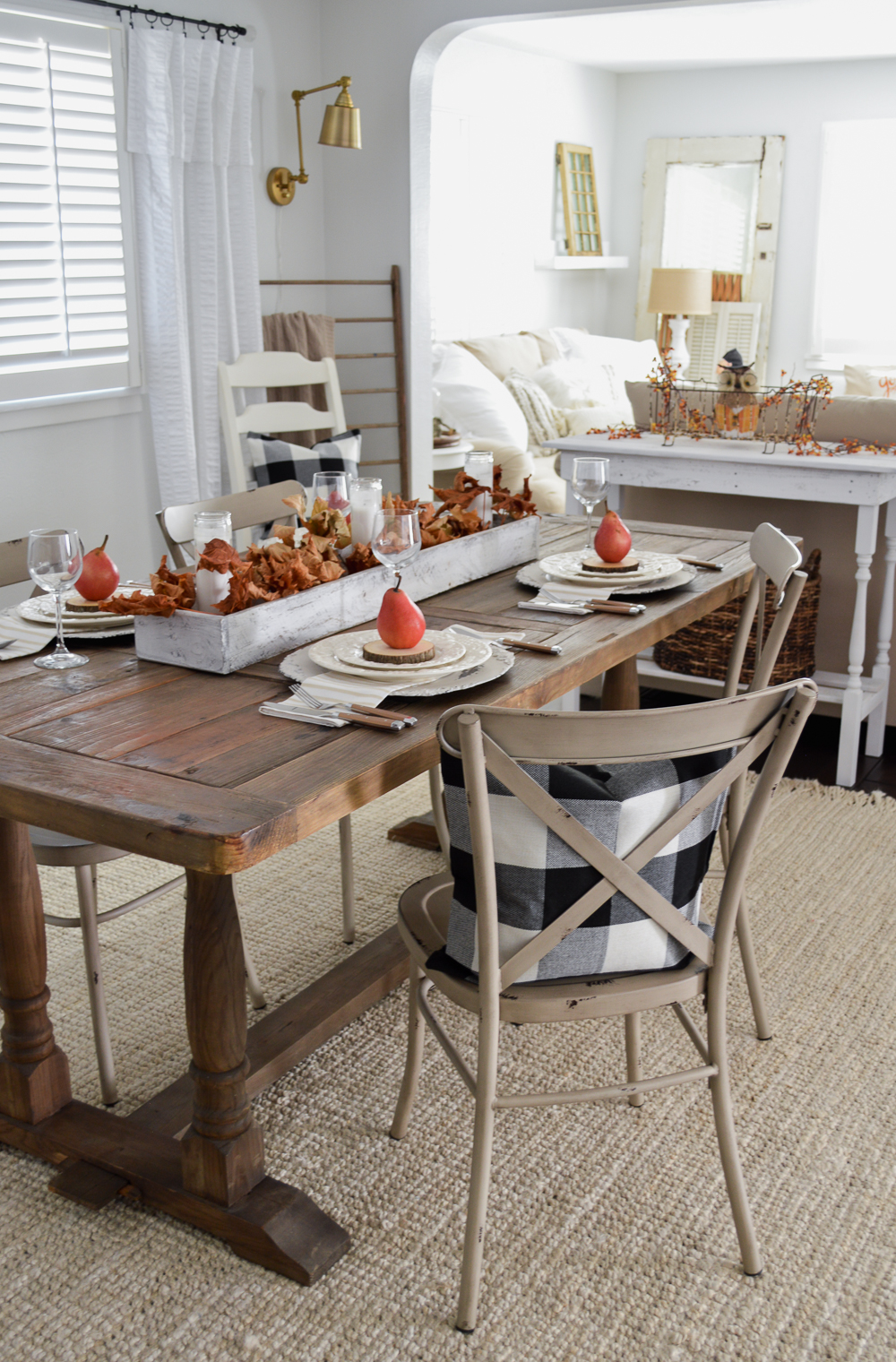 Fall Dining Room Decorating Made Easy