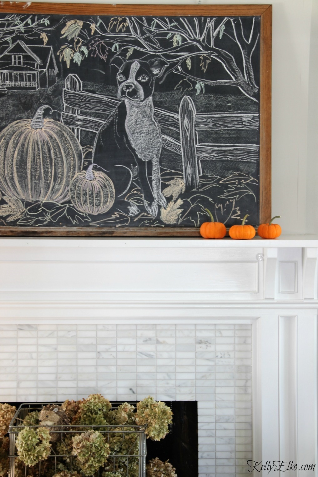 Fall'ing for Vintage & Modern Decor - A Home Love Story