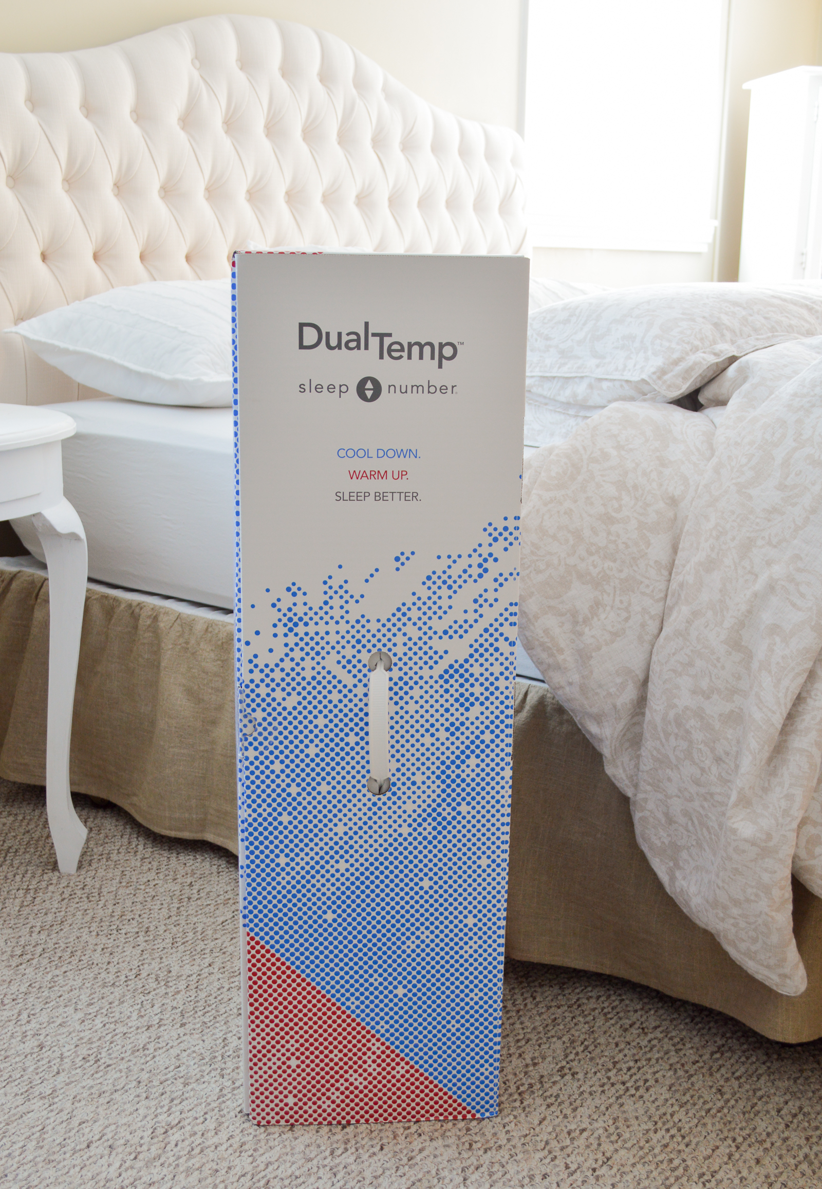 I'm having sweet dreams again, instead of sweat dreams! Restful Sleep During Menopause Without Hot Flashes with the Sleep Number Dual Layer. #ad 