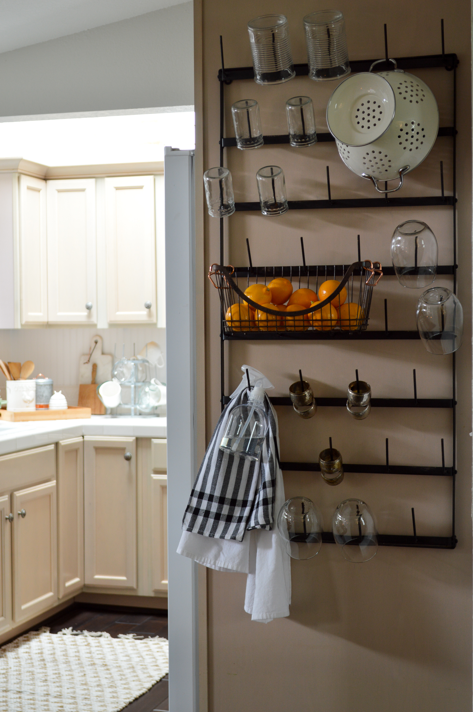 Tips and ideas to purge, clean and organize the kitchen - budget friendly real-life organization details at www.foxhollowcottage.com #sponsored with Better Homes & Gardens at Walmart