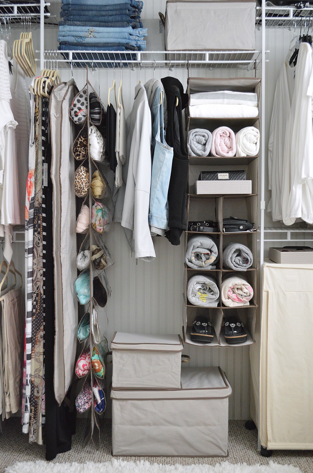Organized Closet Easy Simple Under $70 
