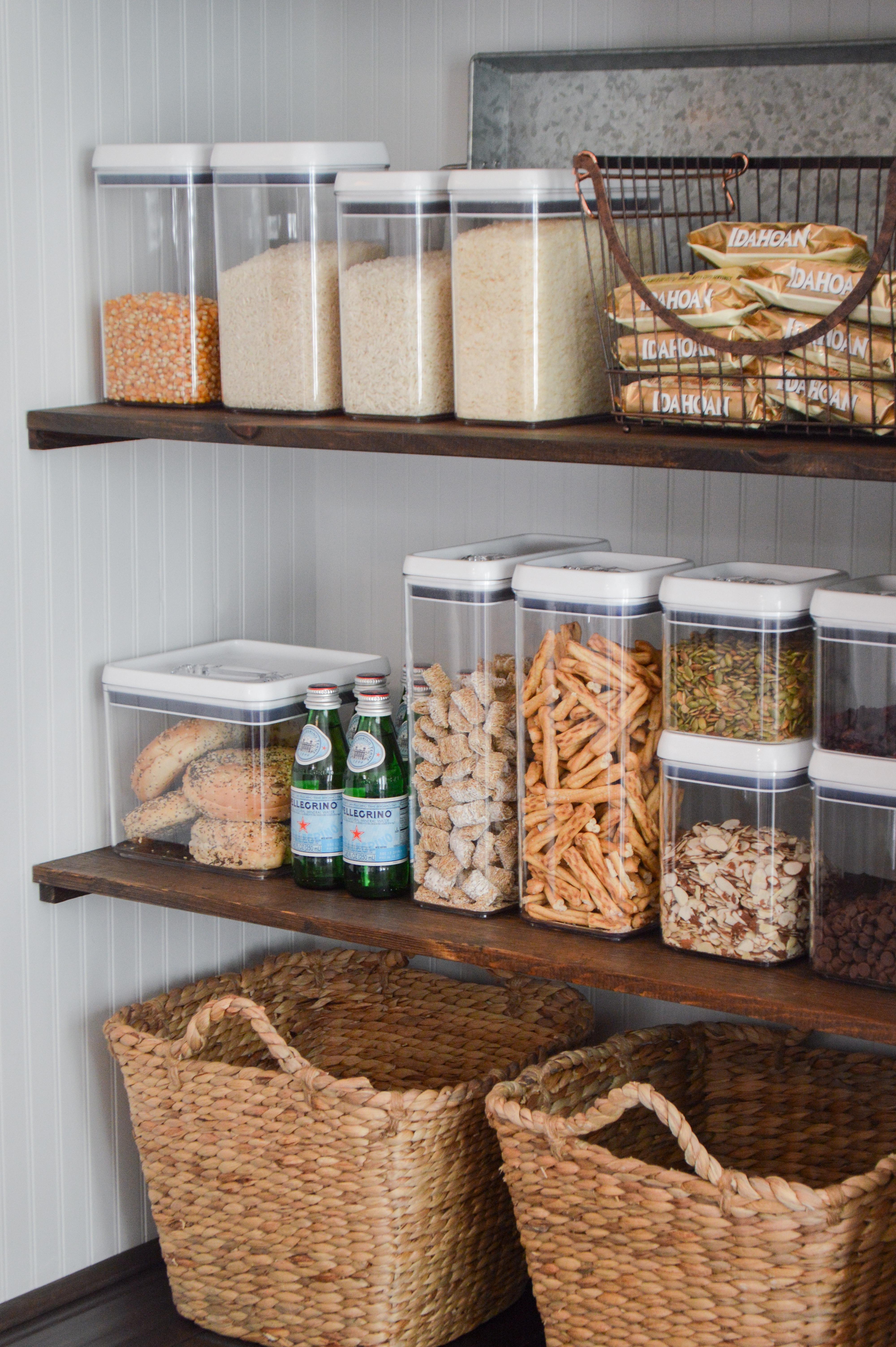 Organization Containers: How to pick the right one  Diy pantry organization,  Kitchen organization pantry, Pantry design