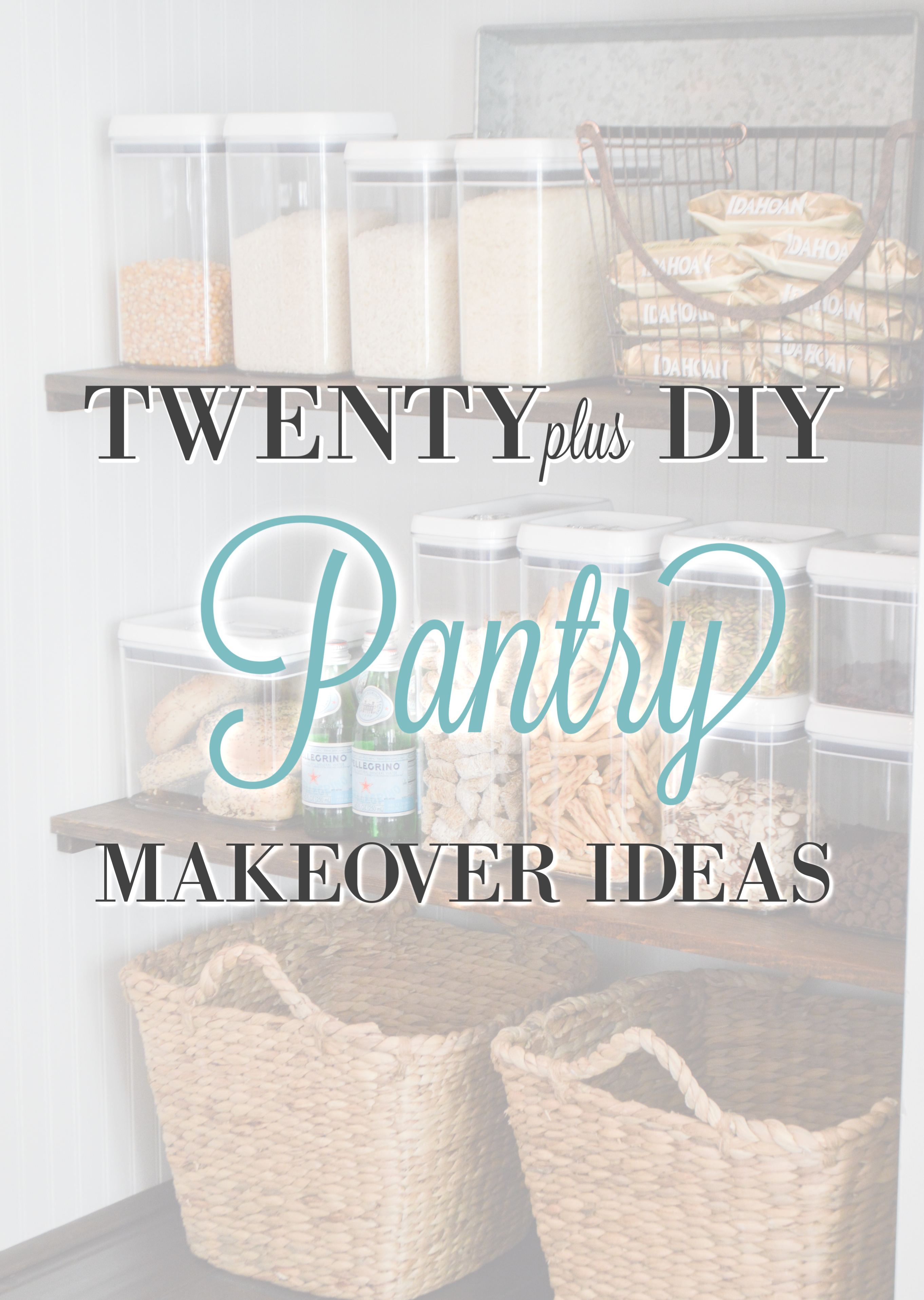Small Pantry Makeover  Organization Tips and Storage Ideas