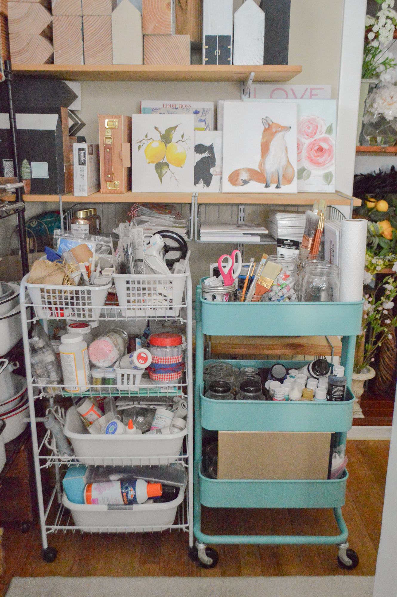 How I Organize and Store My Home Decor Items