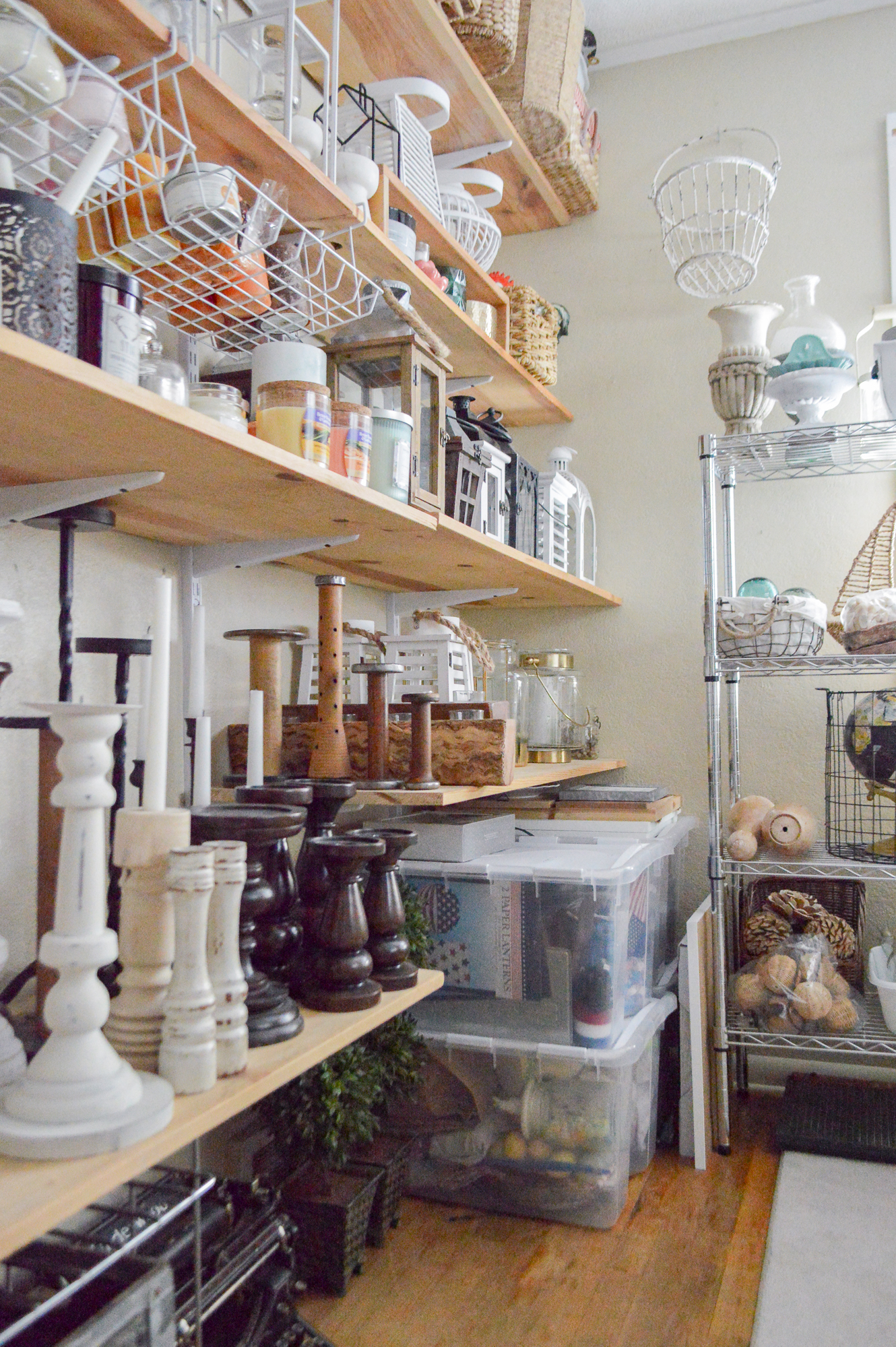 How I Organize and Store My Home Decor Items