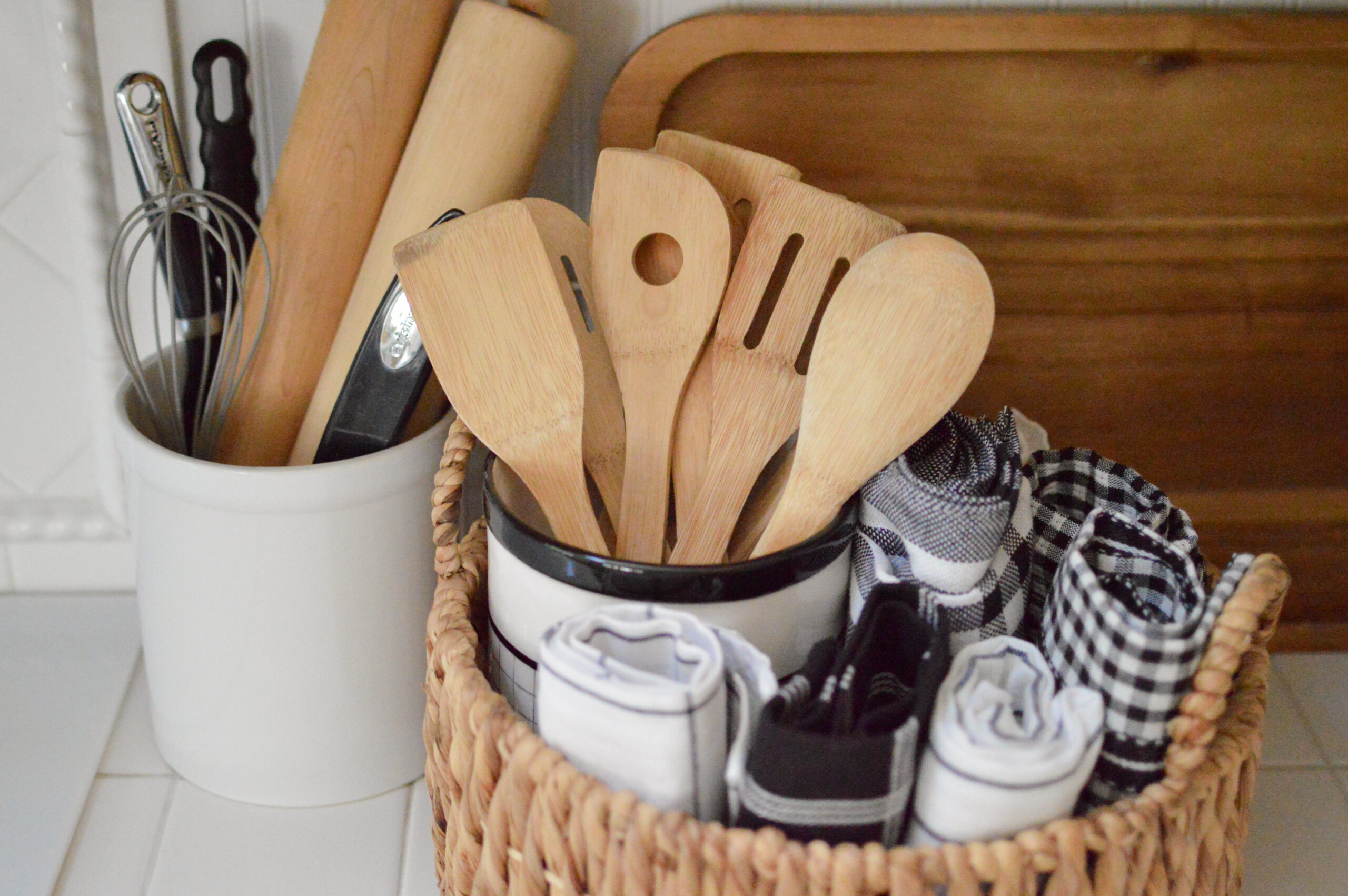 How To Organize Your Kitchen Utensils - Fox Hollow Cottage