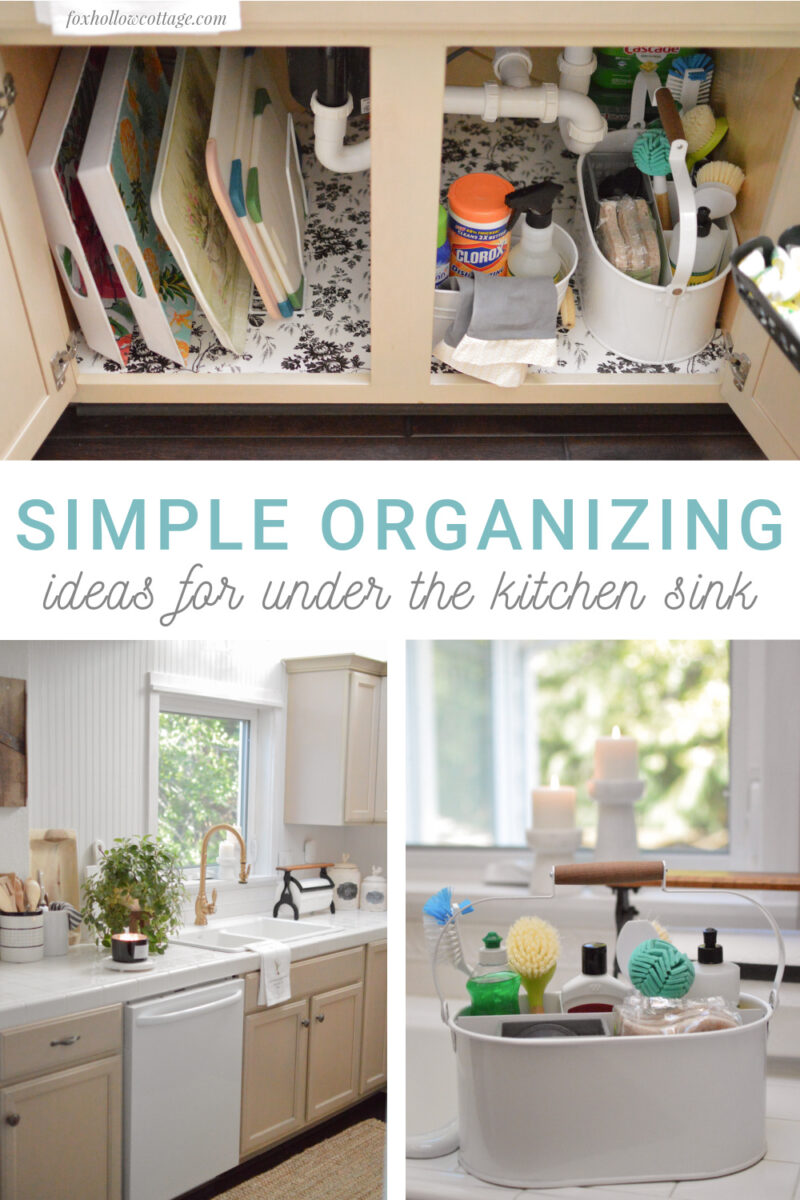 IHeart Organizing: Organizing Under the Kitchen Sink