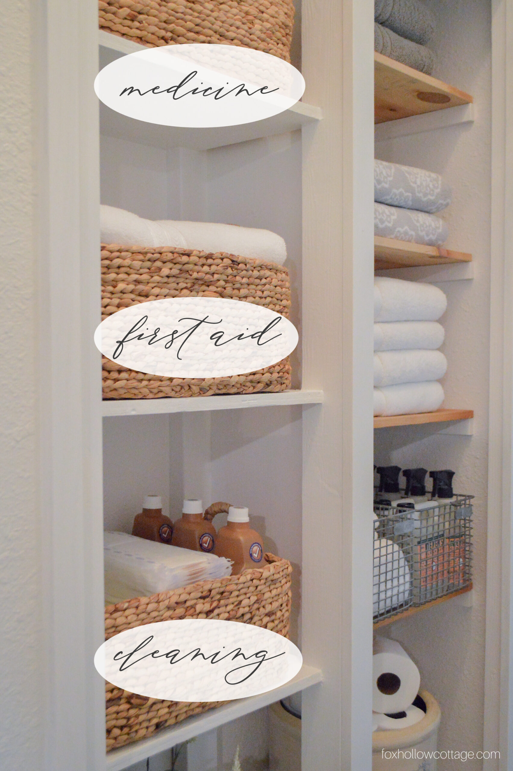 https://foxhollowcottage.com/wp-content/uploads/2021/01/how-to-organize-a-linen-cloest-simple-organizing-ideas-foxhollowcottage.com-easy-affordable-little-house-storage-tips-scaled.jpg